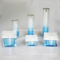 15ml 30ml 50ml quadratische Acryl Airless Flasche